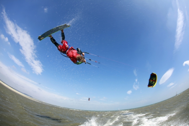 Kitesurfen in St. Cyprien 